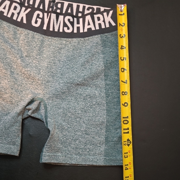 Gymshark Women's Teal Athletic Shorts - Picture 12 of 12